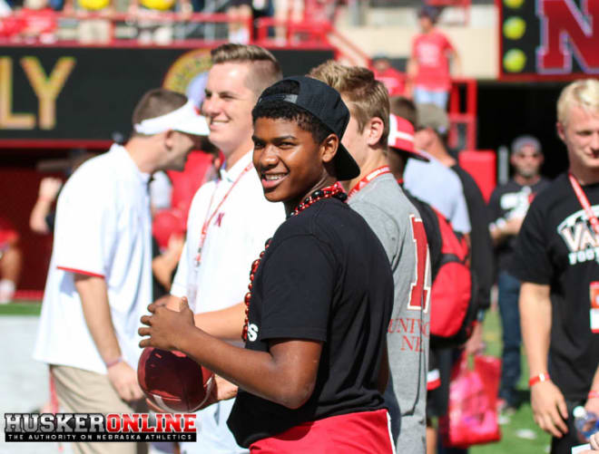 This weekend was the fifth time WR Keyshawn Johnson Jr. has visited Nebraska in the last year.