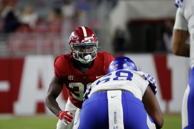 Alabama linebacker Dylan Moses. Photo | Getty Images 