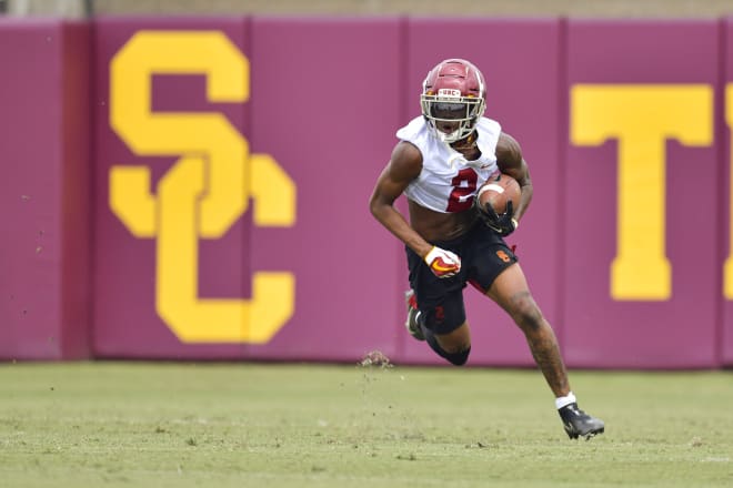 Junior Olaijah Griffin was arguably USC's top cornerback last season in his first year as a starter.
