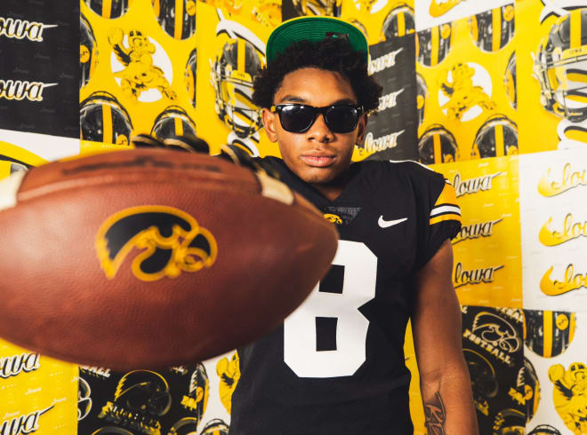 Florida running back Kamari Moulton made an official visit to Iowa this past weekend.