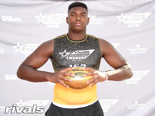 Four-star defensive lineman Reginald Vaughn committed to Arkansas on Saturday.