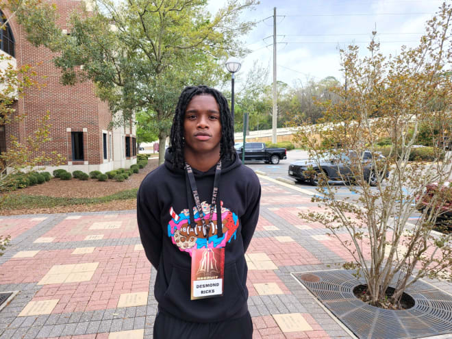 Five-star defensive back Desmond Ricks visited FSU on Friday and liked what he saw.