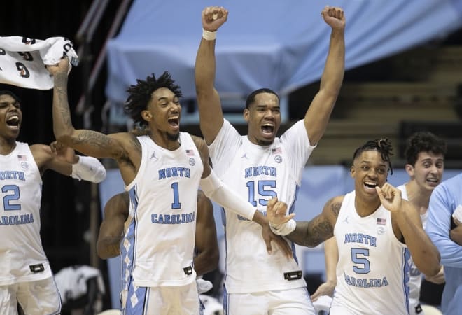 North Carolina got off to a great start to senior night Saturday, when an unsung Tar Heel got his team going.