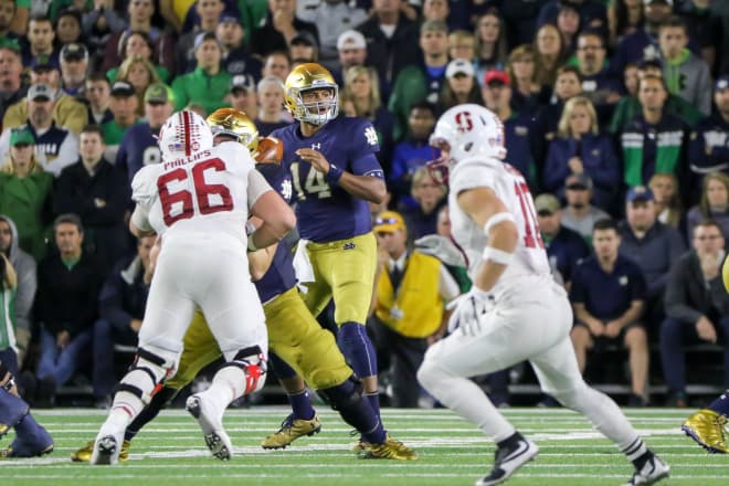 DeShone Kizer and the Irish offense couldn't get untracked in the second half while getting shut out the final 30 minutes.