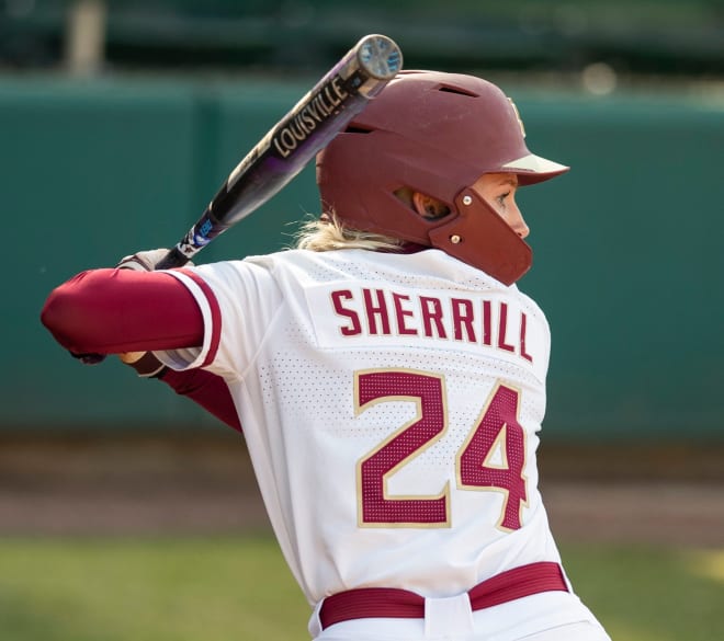 Sydney Sherrill sets FSU record by smashing three home runs in one game