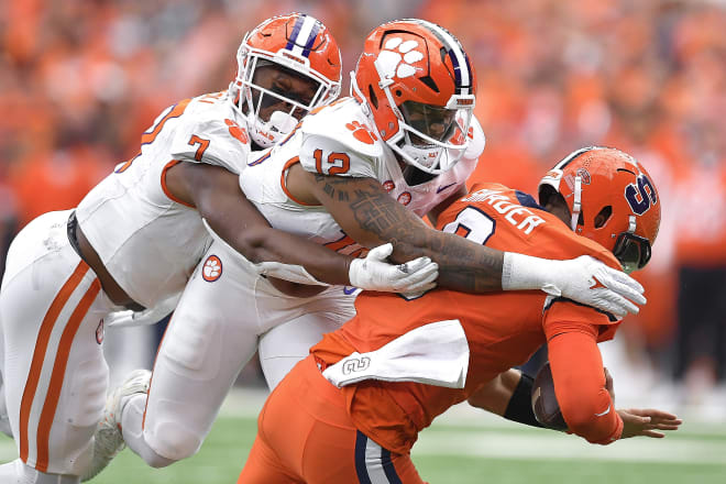 After allowing just 17 points in regulation to No. 4 Florida State a week ago, Clemson's defense again delivered Saturday in New York.