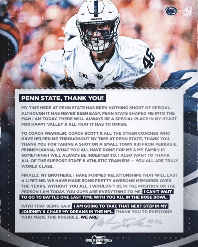 Penn State's Parker Washington declares for NFL draft