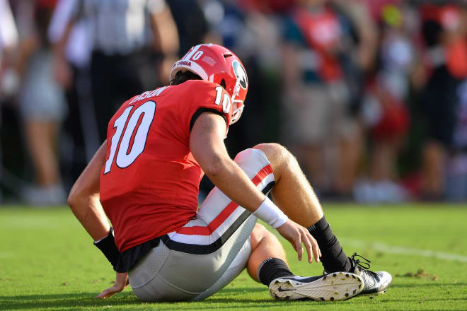 Jacob Eason won't play but he could travel to Notre Dame after all.