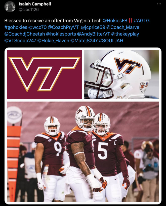 Virginia Tech football recruiting class: A look at the Hokies