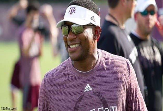 Terry Joseph coached at Texas A&M from 2014-16 before moving to North Carolina in 2017.