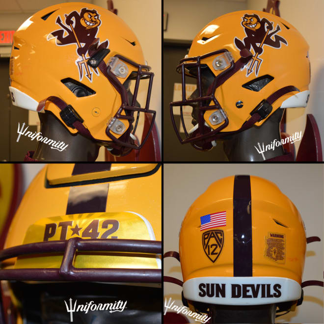 ASU Football: Sun Devils unveil gold jerseys set to be worn against  Colorado - House of Sparky