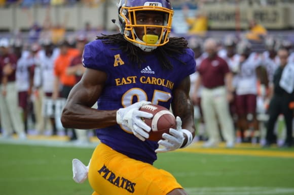 ECU senior wideout Davon Grayson will play his final game in Dowdy-Ficklen Stadium Saturday afternoon.