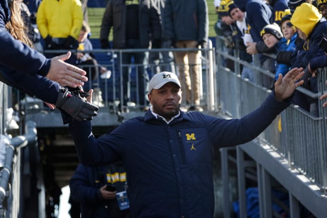 Michigan Wolverines football offensive coordinator Josh Gattis received a contract extension this past offseason.