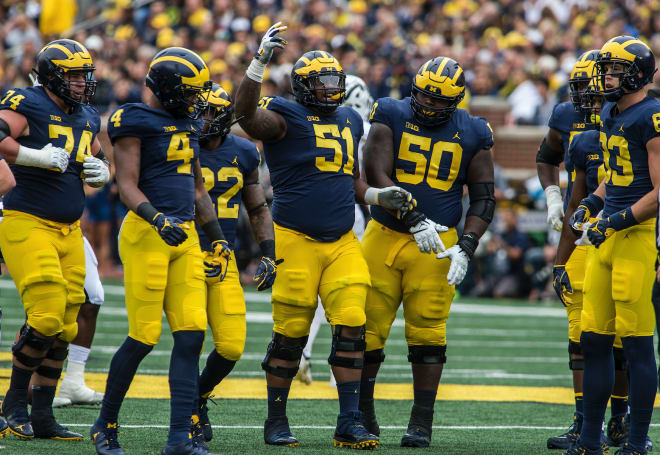 Michigan will continue to explore different offensive line combinations.