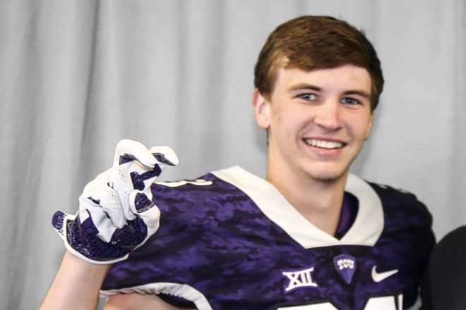Ardmore, Okla., 2020 wide receiver picked up a TCU offer on his visit March 20.