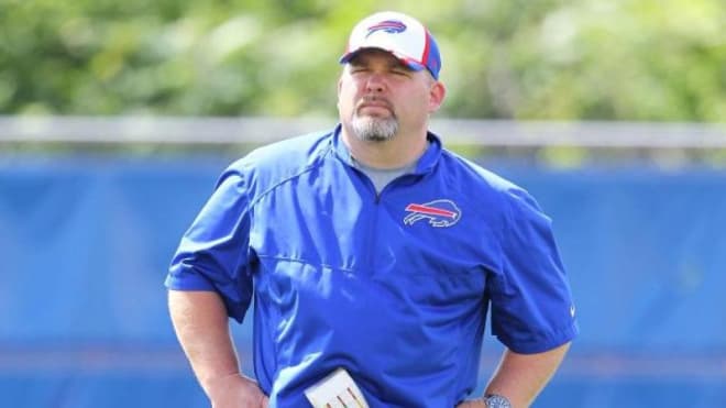 Greg Roman was most recently offensive coordinator at Buffalo under Rex Ryan. 
