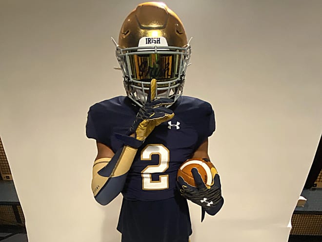 Notre Dame Fighting Irish football recruiting target AJ Harris