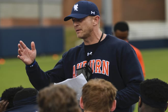 Harsin will coach Auburn for the first time against Akron this Saturday.