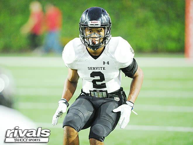 Former four-star safety Julius Irvin playing for Servite High School (Anaheim, California).