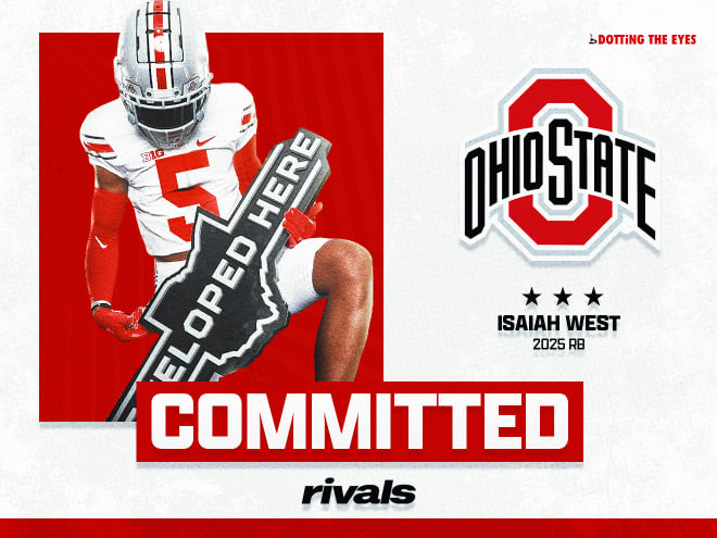 Class of 2025 three-star running back Isaiah West commits to Ohio State