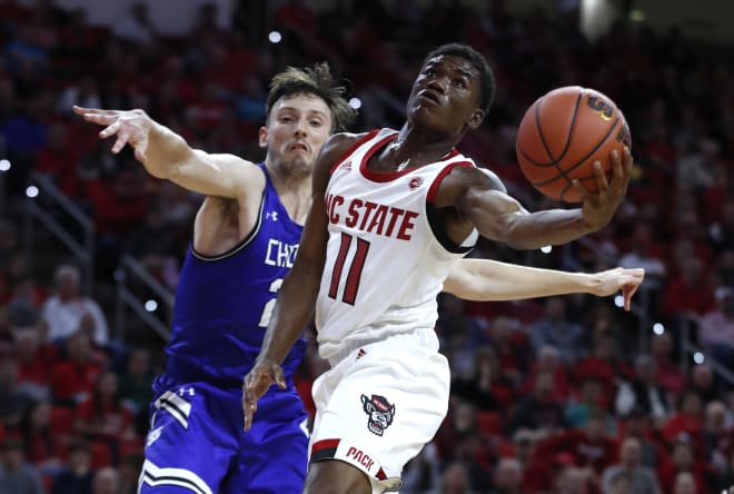 Junior point guard Markell Johnson and the Wolfpack open their season Tuesday against Mount St. Mary’s at PNC Arena.