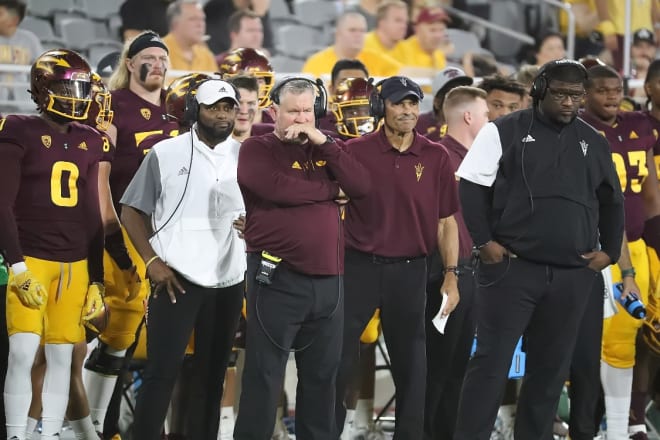 The delected faces on the ASU bench say it all (DevilsDigest Photo)