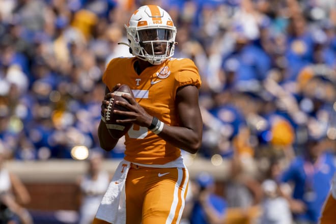 Tennessee quarterback Hendon Hooker.