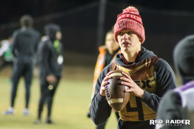 Texas Tech QB commit Jake Strong