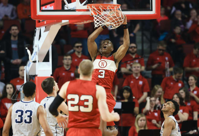 Junior Andrew White scored a career-high 35 points to lift Nebraska to a much-needed victory.