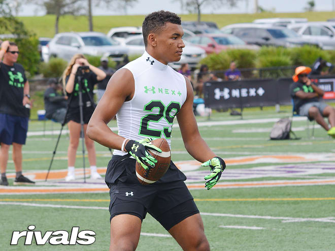 Getting up to camp was an eye-opening experience for recent UVa commit TeKai Kirby.