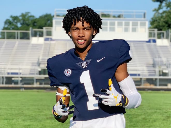 Rising 2021 wide receiver Andrel Anthony holds a Michigan offer. 