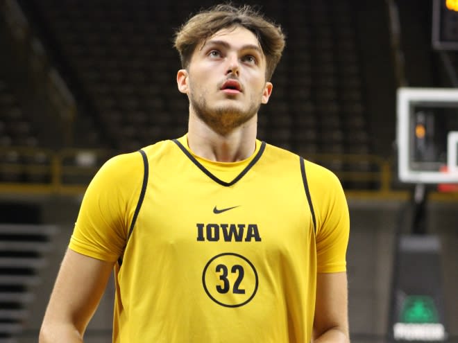 Owen Freeman and the rest of the 2023 class at Iowa are learning the ropes of college basketball.