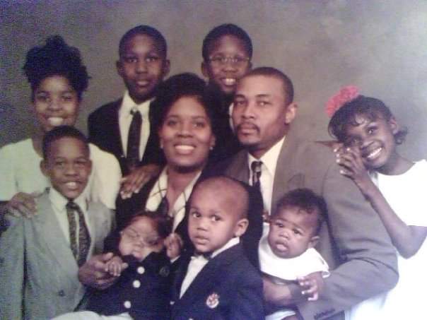 The Shulers (young Devontae is front center)