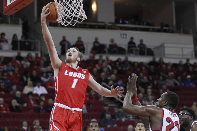Former New Mexico guard Craig Neal goes in for a layup in a game this past season. Neal started 31 games for the Lobos as a redshirt sophomore, averaging 12.3 points and 3.7 assists per game.