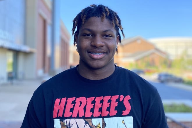 Kamarion Franklin visited Auburn Monday.