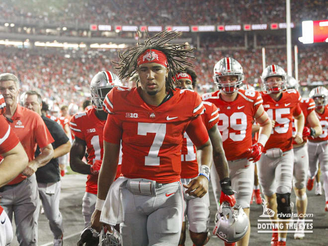 Ohio State cruised through the season-opening home stand. (Birm/DTE)