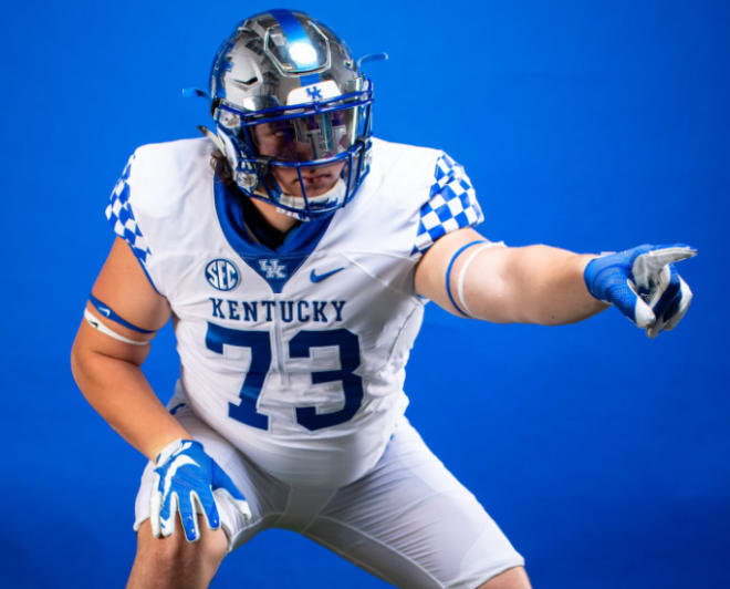 Ryan Baer on his official visit to Kentucky