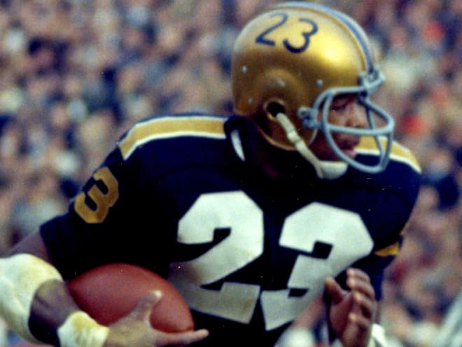 Leroy Keyes was voted the greatest player of the first century of Purdue football in 1987.