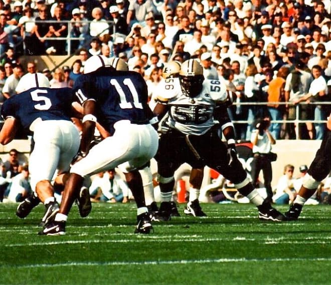 Chukky Okobi was a key member of the Purdue team that went to the Rose Bowl in the 2000 season.