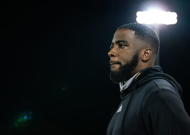 ASU's WR's coach Prentice Gill (Sun Devil Athletics Photo)