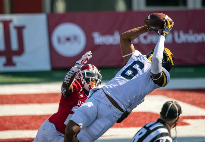 Michigan Wolverines football receiver Cornelius Johnson is primed for a breakout season