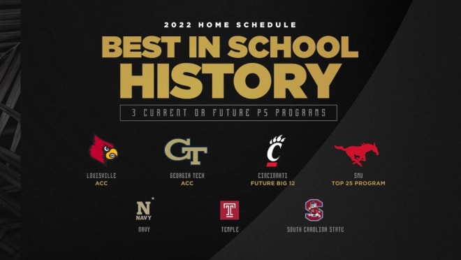 Louisville, UCF schedule 2021, 2022 football series