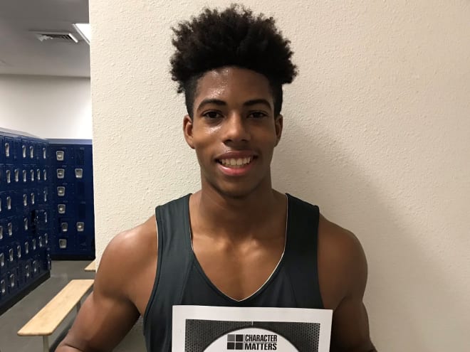 Arizona athlete Isaiah Newcombe pleased with his UCLA offer.