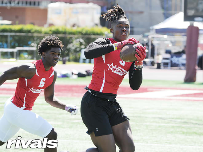 Four-star wide receiver Braylon Burnside holds an offer from Arkansas and took a visit last month.
