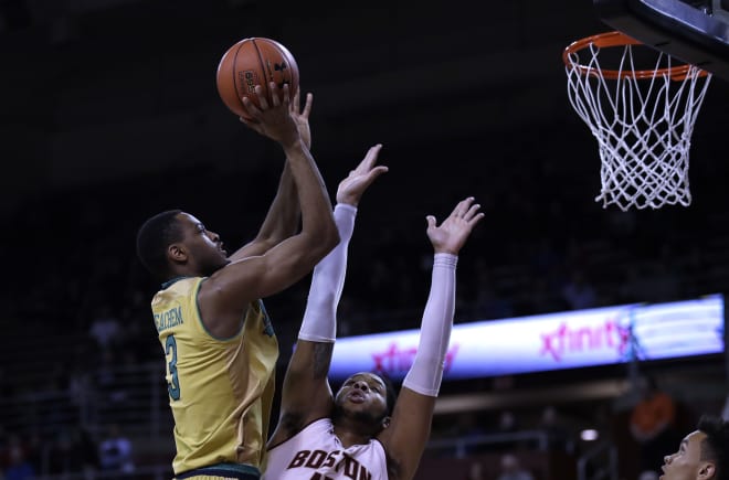 V.J. Beachem tied his season-high with eight rebounds against Boston College on Tuesday.