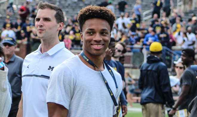 Michigan quarterback target Dorian Thompson-Robinson is officially down to two schools.