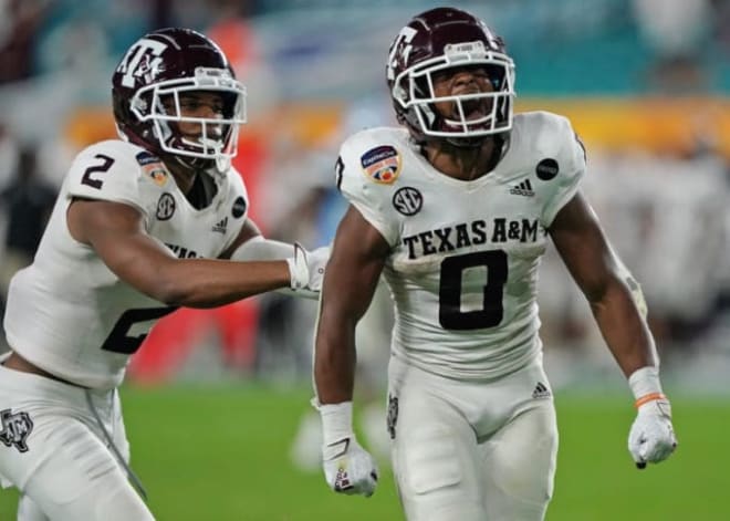 Ainias Smith and Chase Lane are two receivers A&M knows it can count on.