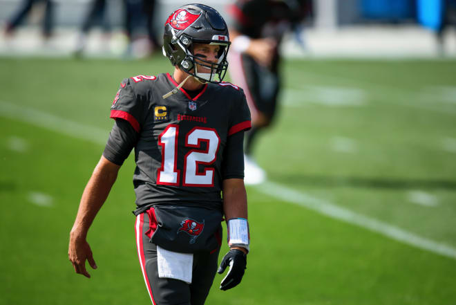 Former Michigan Wolverines football QB Tom Brady