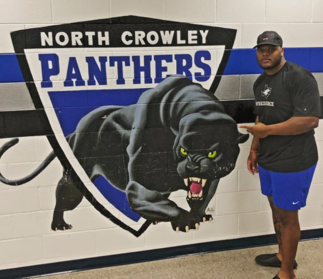 Former SMU defensive tackle Demerick Gary is now the defensive ends coach at North Crowley High School.