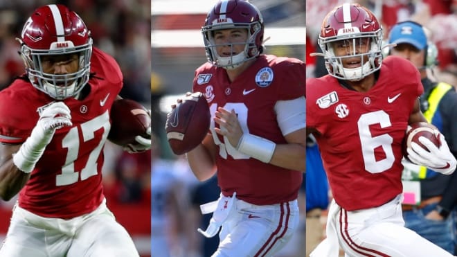 Lids DeVonta Smith, Mac Jones Jaylen Waddle Alabama Crimson